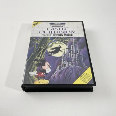 SEGA Master System Castle Of Illusion Starring Mickey Mouse USA Sehr Gut Zustand