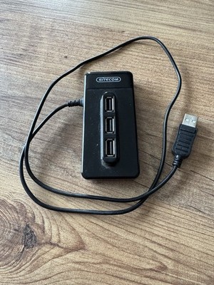 Sitecom 10 Port USB Hub CN-052 mit langem USB Kabel 5m