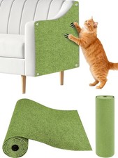 Cat Scratch Couch Furniture Protector, Adhesive Cat Scratch Pad Deterrent for...