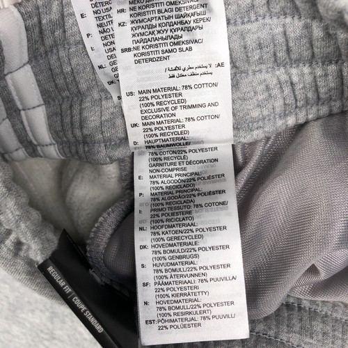 ADIDAS Essentials Fleece 3-Stripes Tapered Cuff Joggers Men's Size Medium IJ6494 - Picture 16 of 16