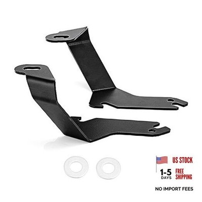 Engine Hood Cowl Panel LED Brackets for LED Light Pods Whip Antenna