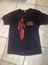 VTG Alice Cooper The Nightmare Returns Tour Shirt Single Stitch Shirt Large
