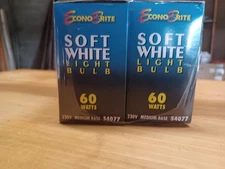 NEW A19 Light Bulb Pack of 10 60W 230V