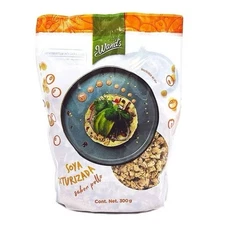 TEXTURED SOY PROTEIN - Meat Substitute Chicken Flavor - Vegan Vegetable Protein