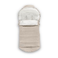 UPPAbaby CozyGanoosh 2-in-1 Stroller Footmuff Zip-Out Liner Declan Oat Melange