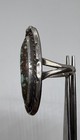 VNT Old Pawn Native American Sterling Silver Turquoise Matrix Ring Size 6.5 — photo 4
