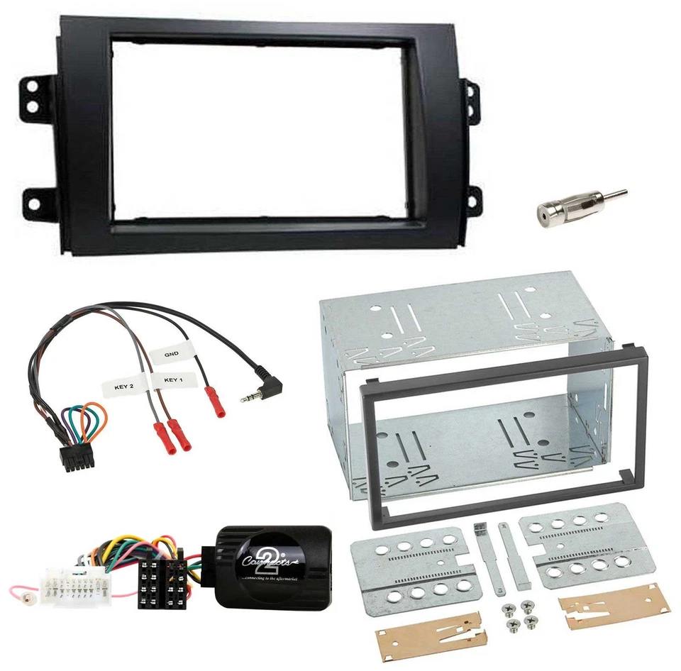 Pioneer DVD 2DIN Lenkrad DAB Bluetooth USB Autoradio für Fiat Sedici Suzuki SX4 - Bild 3 von 4