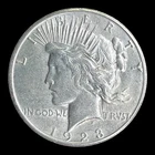 1923-S Peace Silver Dollar