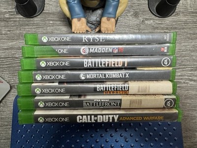7 Xbox One Games Lot Bundle - Battlefield Call of Duty Ryse Madden 15 Star Wars