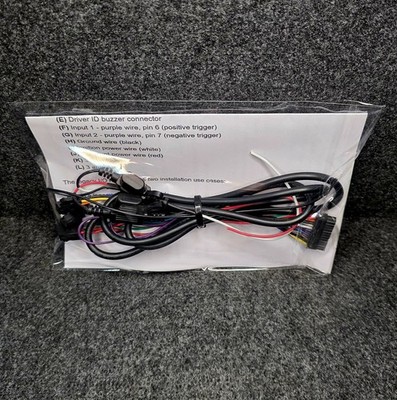 Legacy CBL-0040-TAA Power I/O Harness for Xirgo XT63xx GPS Tracker 24-Pin