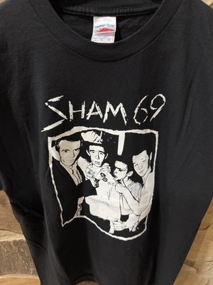 Vintage Sham 69 Shirt Punk Band Size Large | eBay