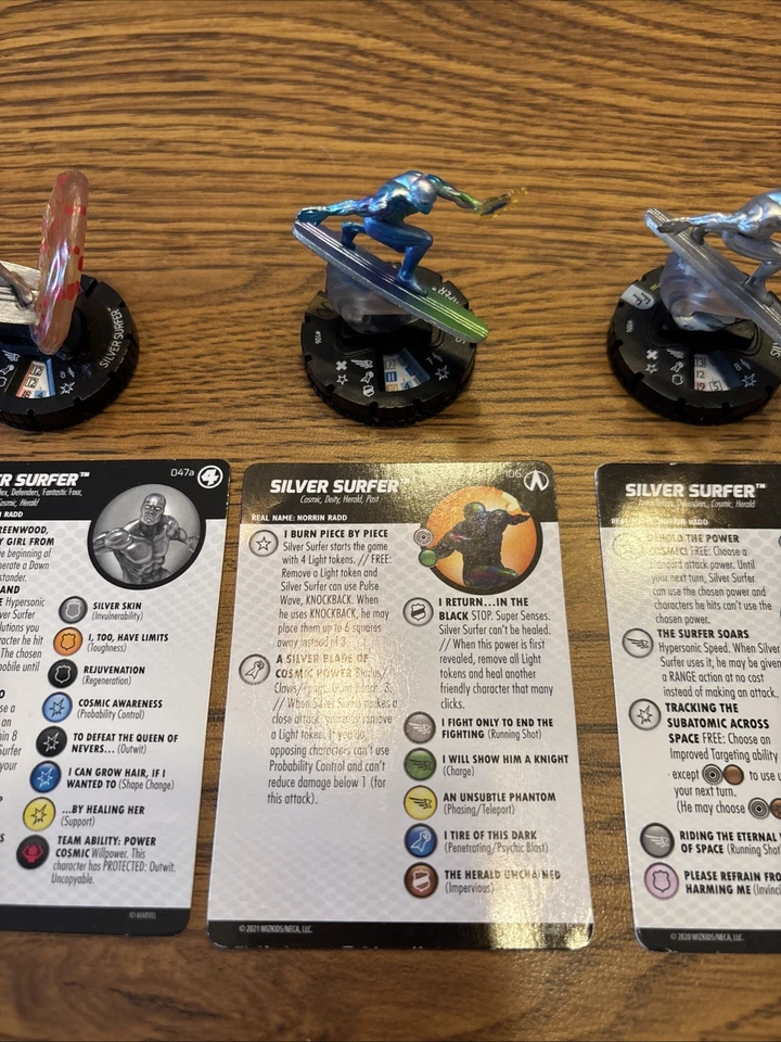 Lote Heroclix Silver Surfer Foto 3 de 4