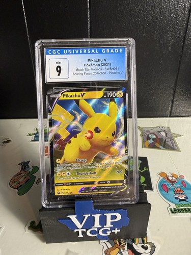 Pikachu V graded CGC 9 for sale on eBay