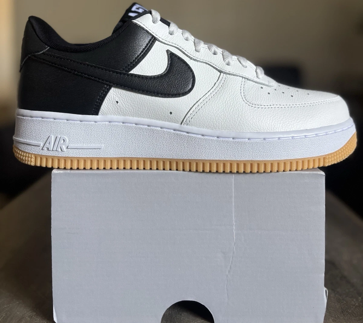 Preços baixos em Nike Air Force 1 White Gum | eBay