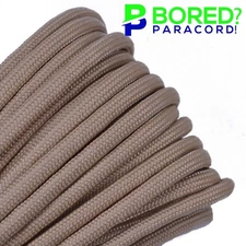 Light Tan - 100 FT - 550 Paracord Rope 7 strand Parachute Cord
