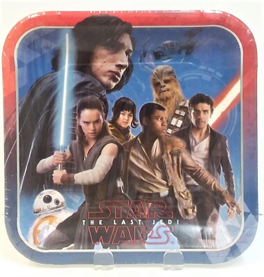 Star Wars The Last Jedi Party Dinner Plate DesignWare