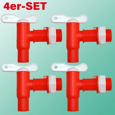 OEKO-SHOPPING.DE AUSLAUFHAHN WASSERHAHN AUSLAUF VENTIL GARTENHAHN REGENTONNE REGENFASS HAHN 3/4"