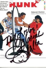 Deborah Shelton ACTRESS "HUNK" autograph, signed photo