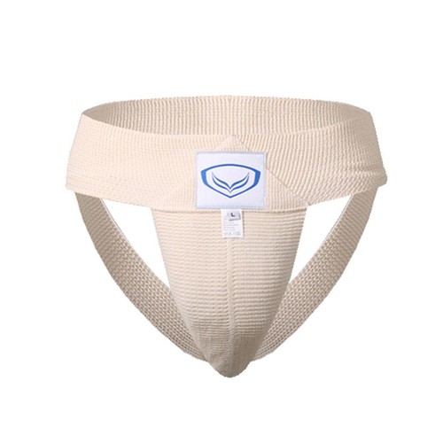 Athletic Supporter Underwear Men Cotton Spandex Hernia Brief JockStrap Sport 2XL - Picture 2 of 10