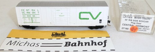 CV 50098 50' Rib Box Car Plug Door Micro Trains Line 27160 N 1:160 J169 å | Zustand: Gebraucht