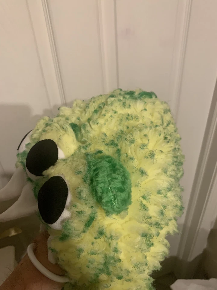 Disfraz de Peluche Princesa Paraíso Tres Ojos Monstruo Verde Niño Talla 4 XS 1 Pieza Foto 4 de 4