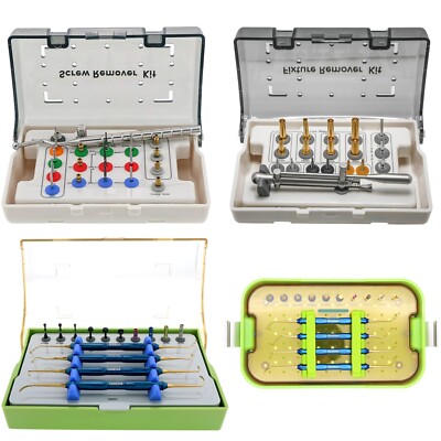 US Dental DASK Kit Advanced Sinus Lift Implant Broken Screw Removal Kits