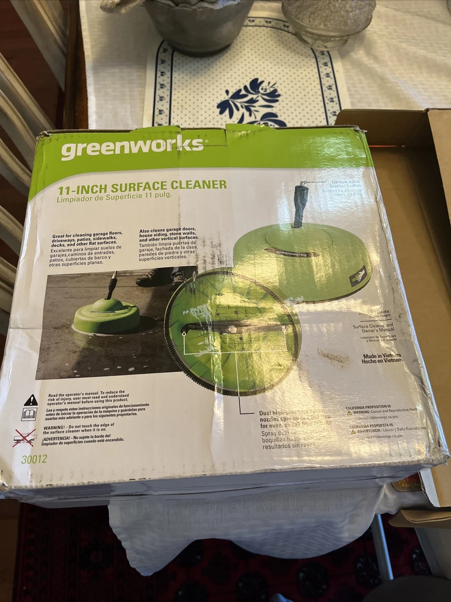 Greenworks 11 inch surface cleaner deals