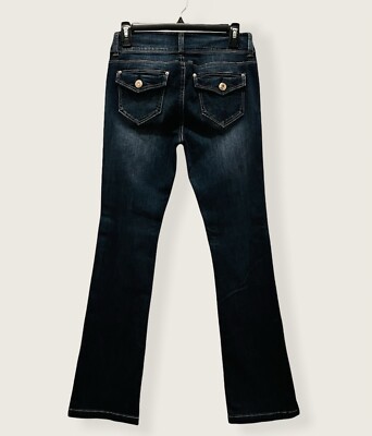 Kensie Jeans sz 27 You Look Timeless Curvy Bootcut Blue Mid Rise