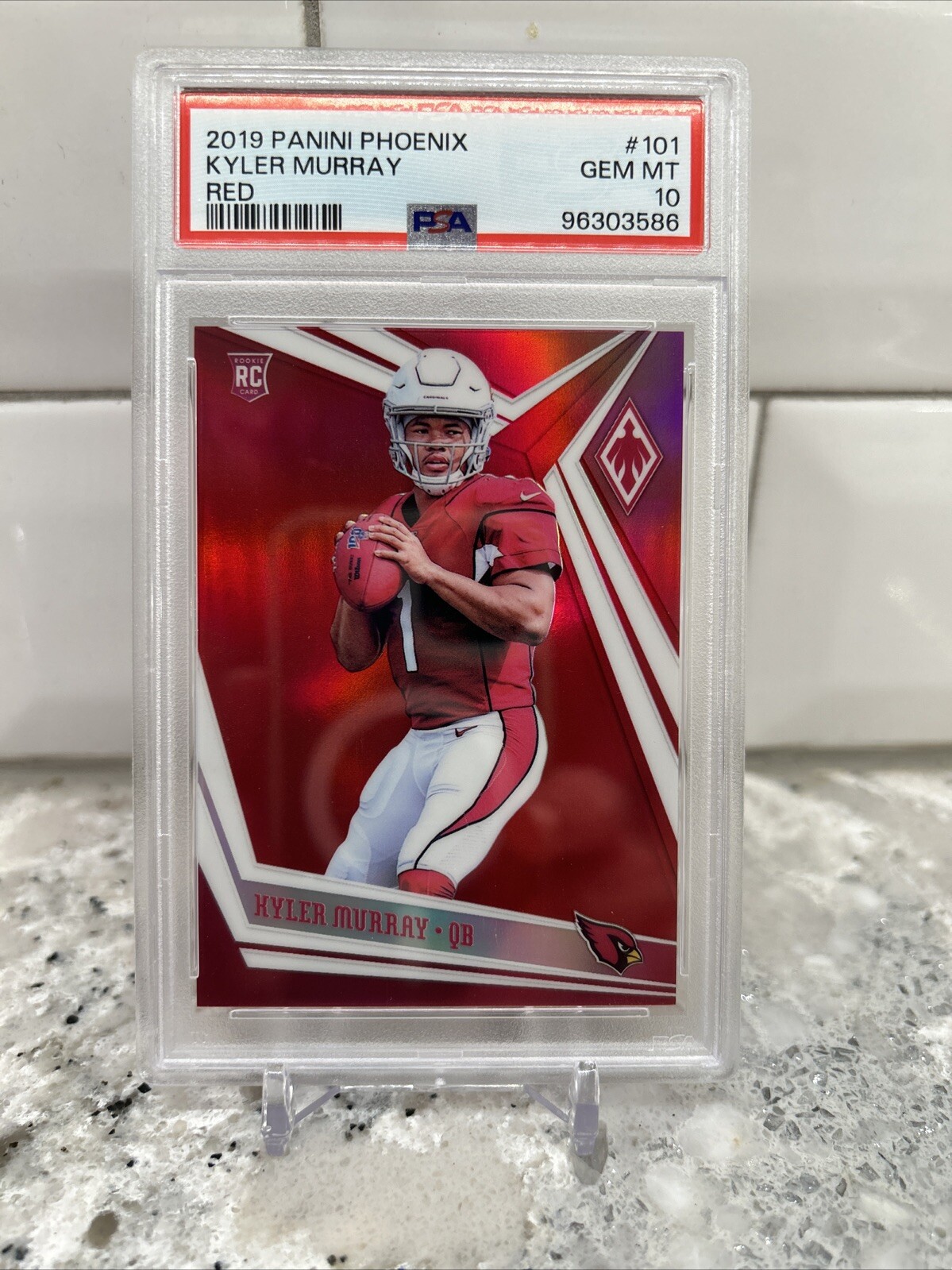 2019 Panini Phoenix Kyler Murray Red Prizm Rookie Card #/299 💎PSA 10💎Cardinals