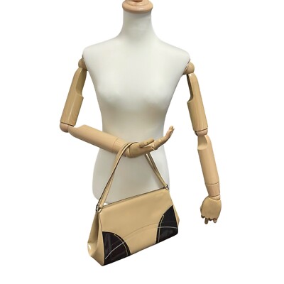 Prada Handbag Beige Black Patent Leather Archive vintage Y2K Prada Handbag Beige Black Patent Leather Archive vintage Y2K
