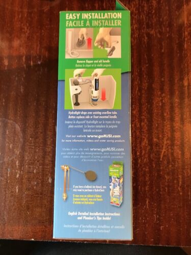 HydroRight Drop-in Dual-Flush Convert Kit HYR270C Toilet Save Water Easy Install - Picture 3 of 7