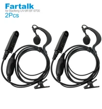 UV9r Earphone Earpiece Headset Mic for Baofeng UV-9R Plus BF-9700 BF-A58 Radio 
