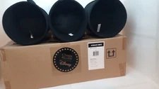 Ethan Allen Disney  - 3 Black Lg Storage Bins 8” NO RACK  - Retired Free. Ship