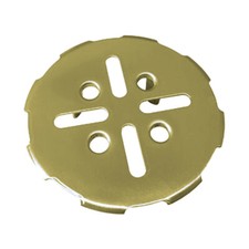 Lasco Simpatico Antique Brass 3" Snap in Drain Strainer, 31381A