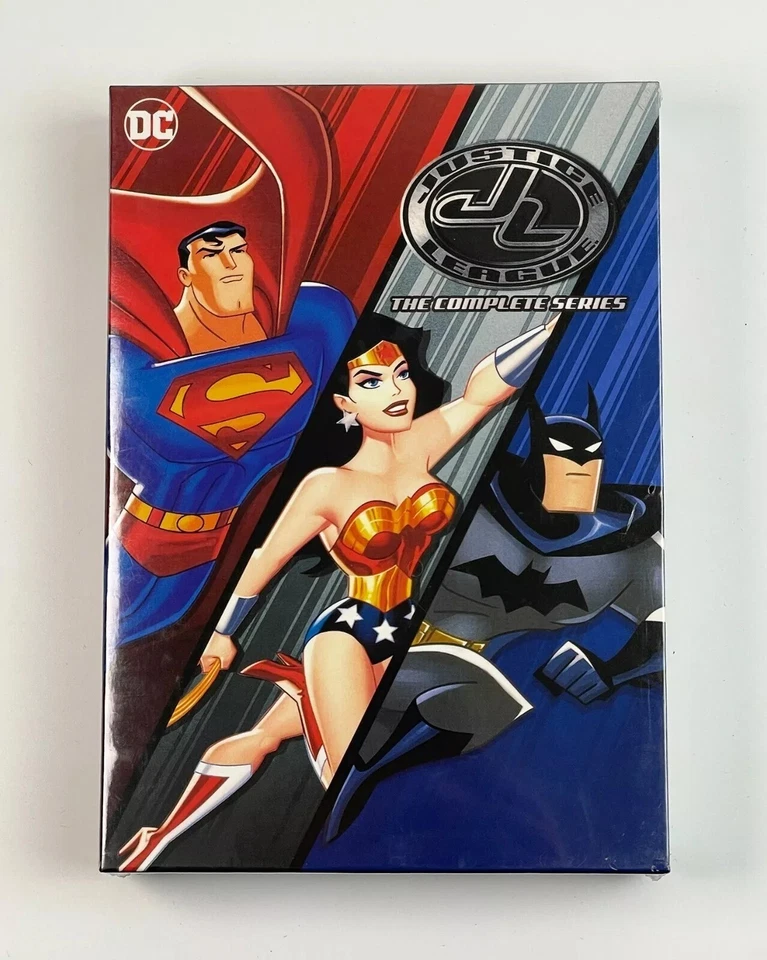 Justice League The Complete Series (DVD, 10-Disc, Box Set) Brand New