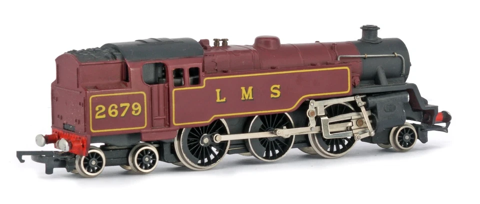 Vintage WRENN OO/HO W2219 2-6-4 TANK MOCOMOTIVE LMS road number #2679 - Image 4 of 4