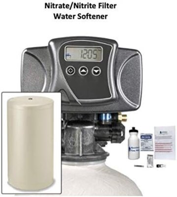 AFW Filters Built Digital Nitrate/Nitrite Filter Water Softener 1 Cu Ft 50/50...