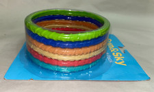 Sun Sky Dive Rings - 6 Pack Colorful Fun Under Water Swimming Toy