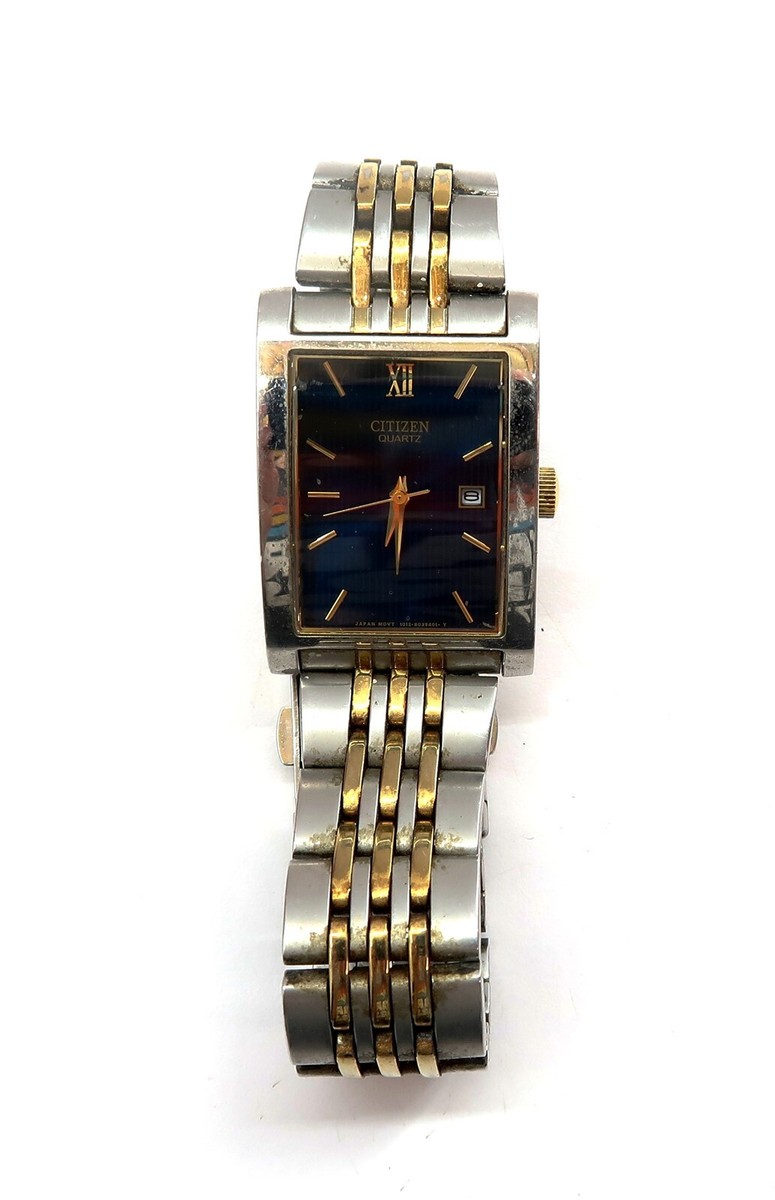 CITIZEN Mens Quartz Watch 27mm Case NEW BATTERY 1012-S035401-Y