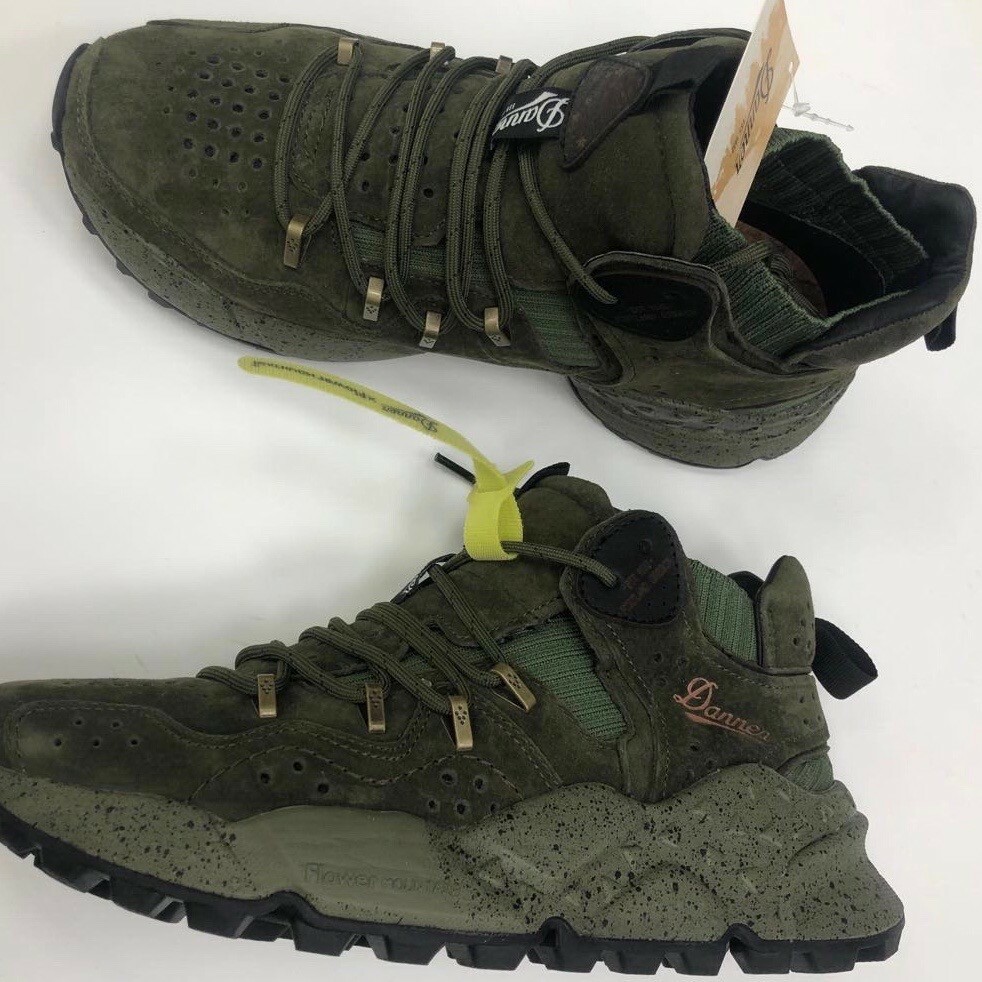 🔥Danner JP x Flower Mountain N.VALCANO Military Mid-cut