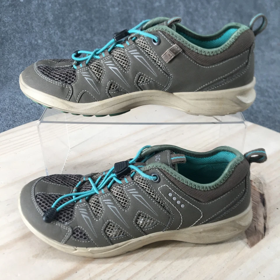Ecco Schuhe Damen 36 Terra Cruise Running Sneaker beige Mesh Schnürung bequem - Bild 2 von 4