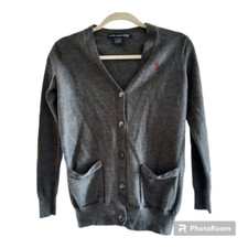 Ralph Lauren Merino Wool Boyfriend Fit Cardigan Sweater