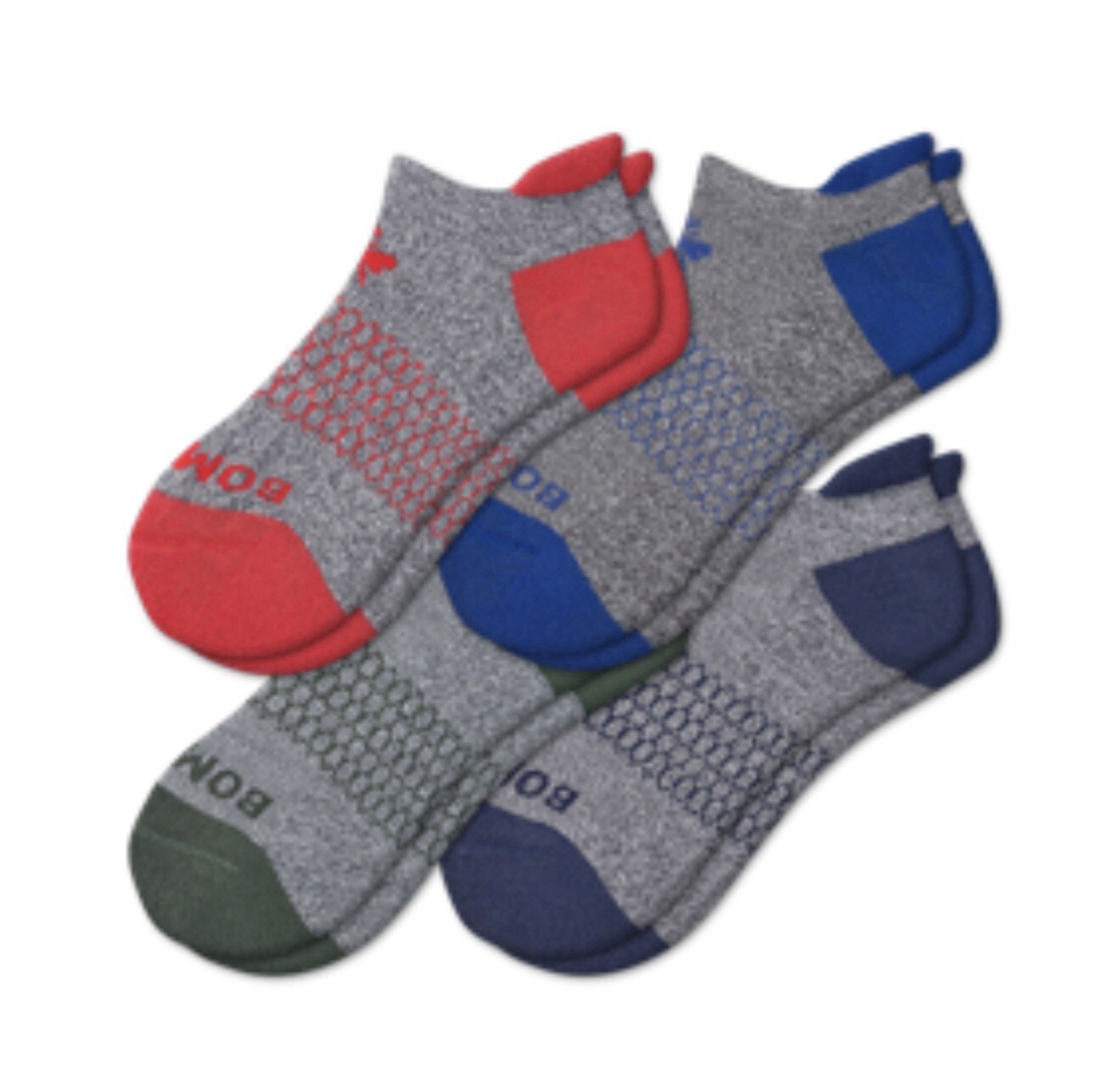 Bombas Ankle Socks 4 Colors XLarge NWT XL Grey Men’s Unisex Women’s X-Large