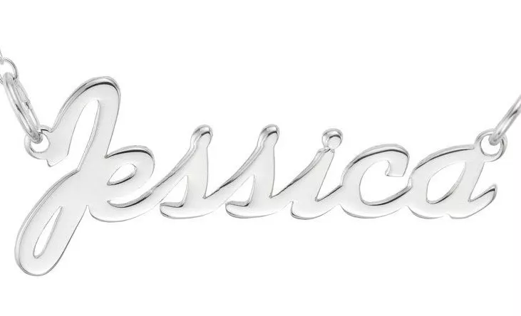 Jessica name deals plate
