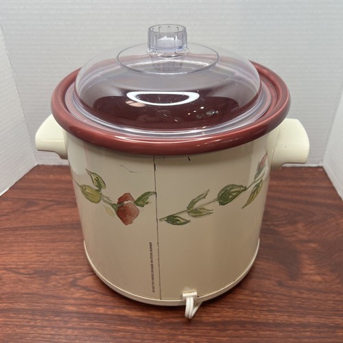 Rival Crock-Pot Stoneware slow cooker 3.5 Qt 3100 With Lid EUC - Picture 4 of 5