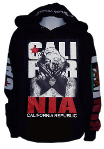 waffle lined zip hoodie