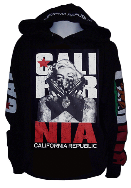 marilyn monroe gangster hoodie