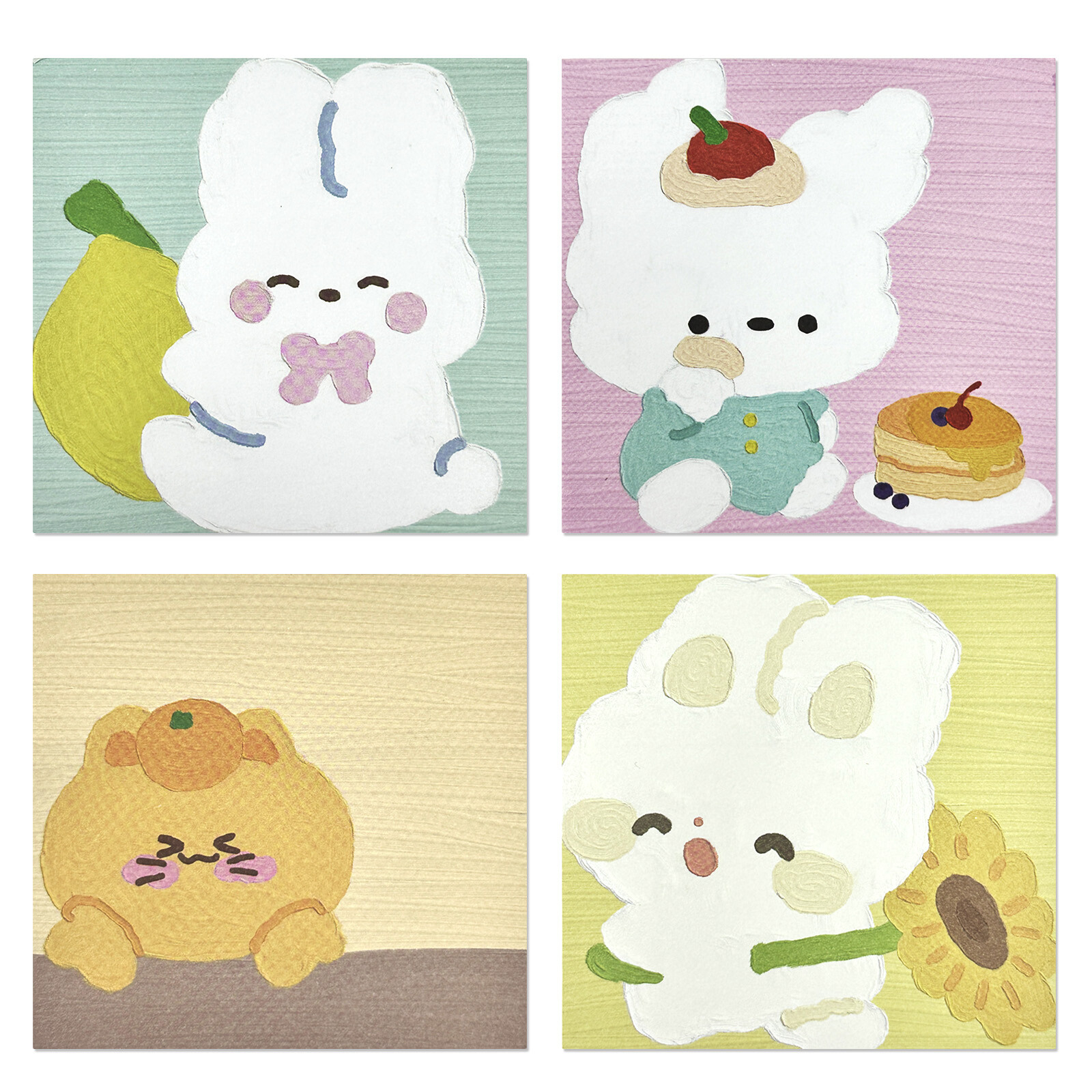 Cute Animal Sticky Notes by Wrapables - Adhesive Memo Pads for Fun Reminders-image