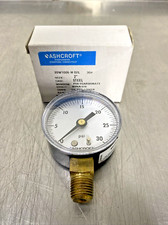 Ashcroft 25W1005PH 02L 2 in, 30 PSI Pressure Gauge