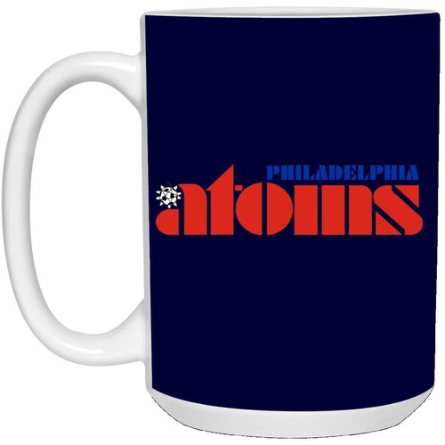 Philadelphia Atoms Mug 15 oz. Glossy Ceramic | NASL Soccer Team - Picture 5 of 5